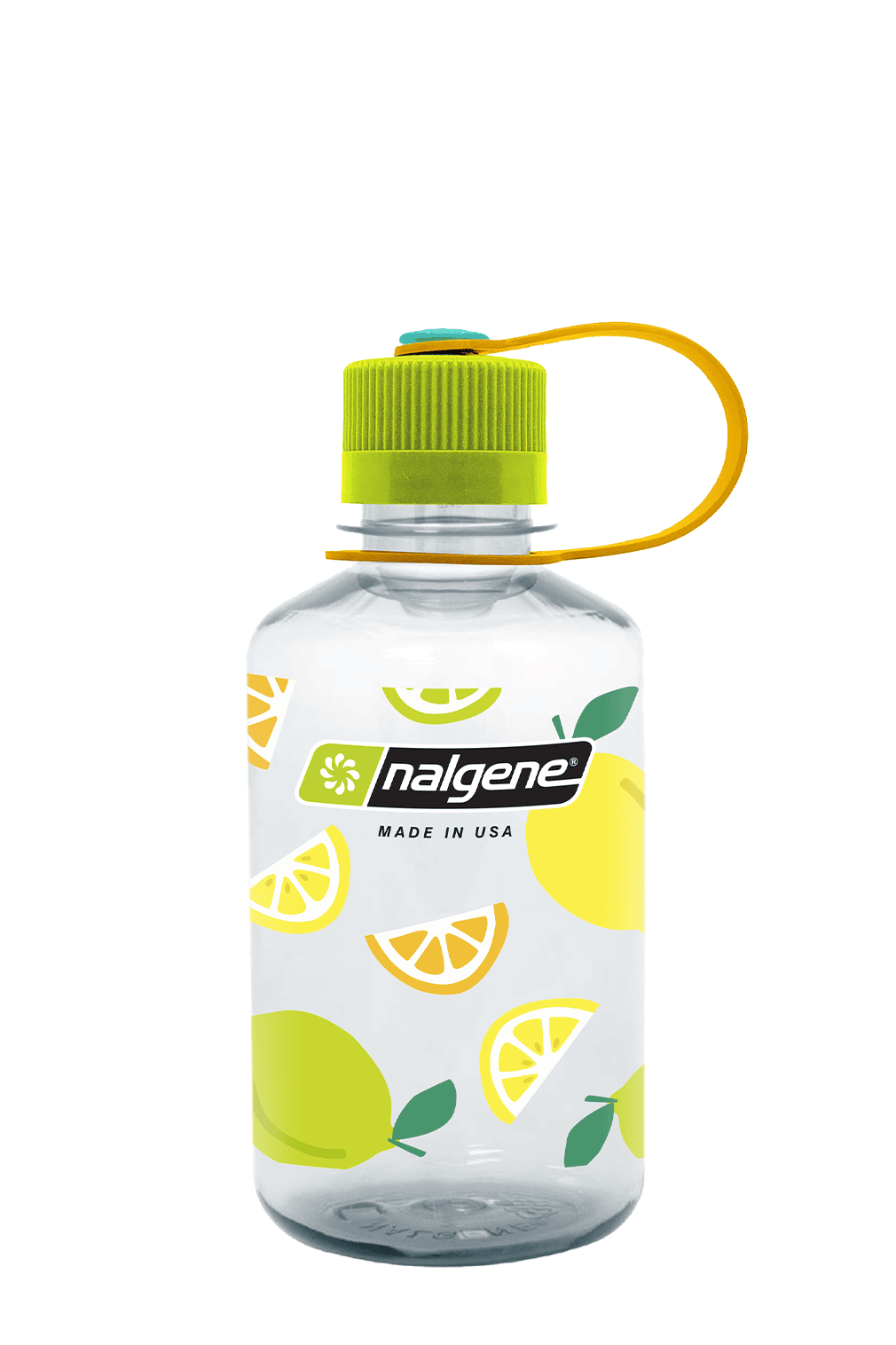 Nalgene product detail: 16oz Narrow Mouth Fruit Print Bottles H6 — 16oz Narrow Mouth Fruit Print Bottles
