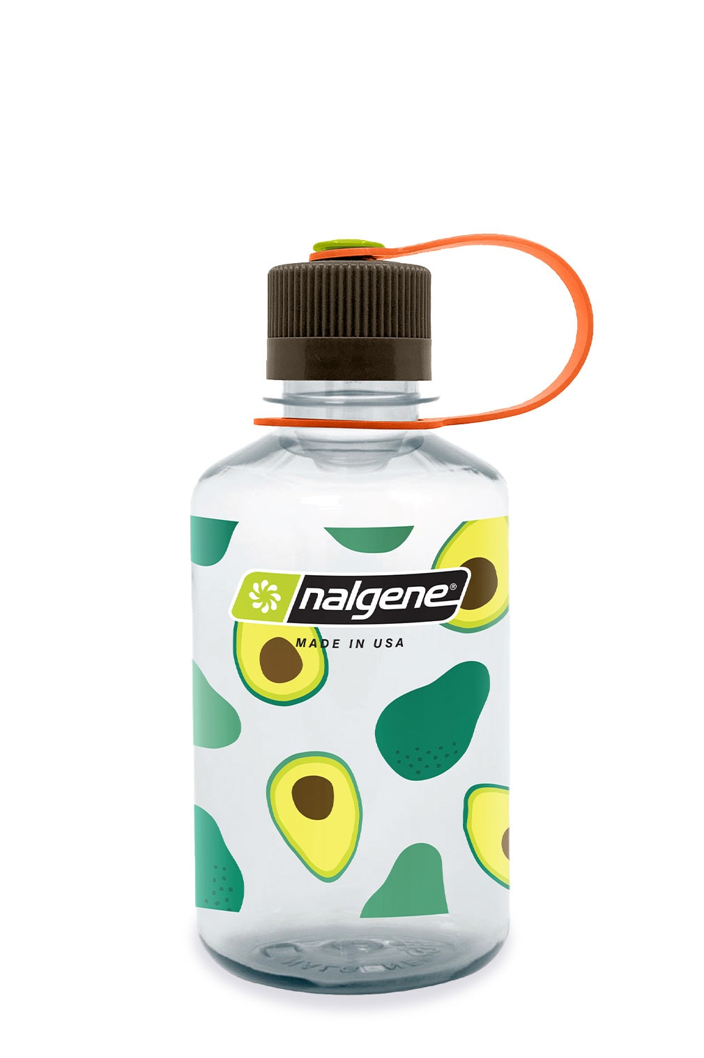 Nalgene product image: 16oz Narrow Mouth Fruit Print Bottles H6 — 16oz Narrow Mouth Fruit Print Bottles