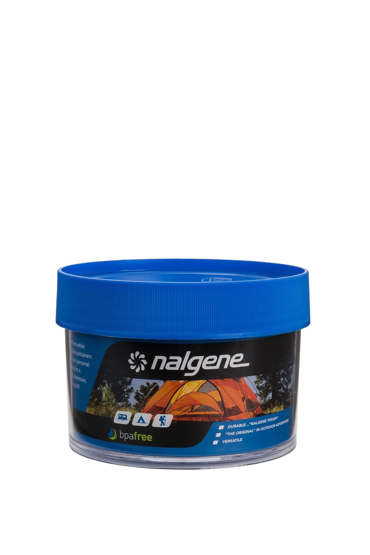 Nalgene product image: 16oz Storage Jar – Blue Lid H0 — 16oz Storage Jar – Blue Lid