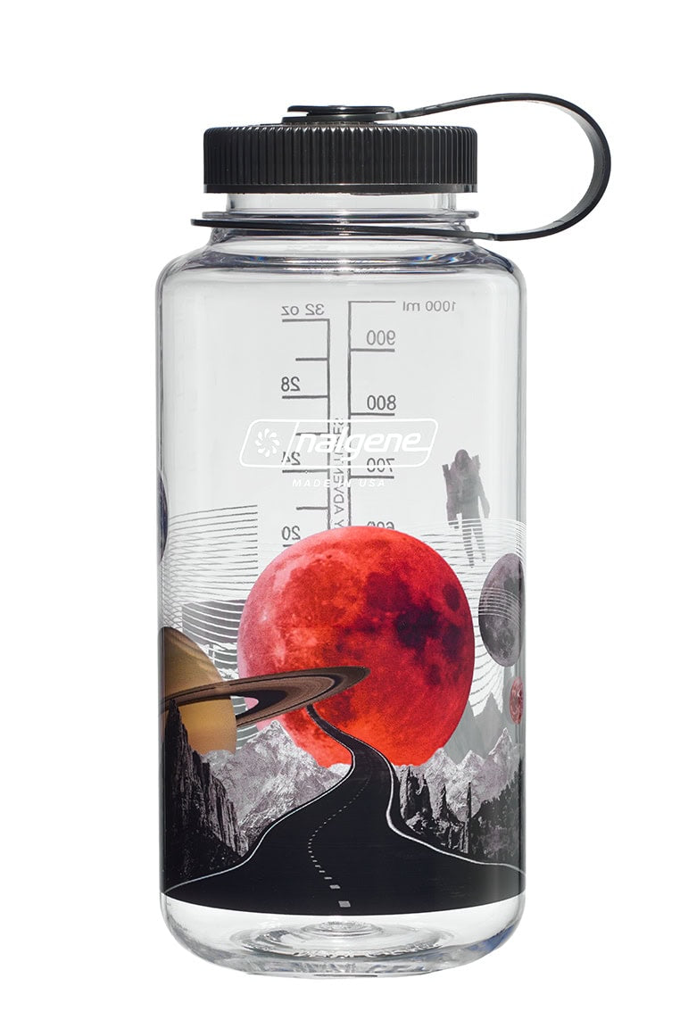 Nalgene product image: 32oz Wide Mouth Surrealist Bottles N9 — 32oz Wide Mouth Surrealist Bottles
