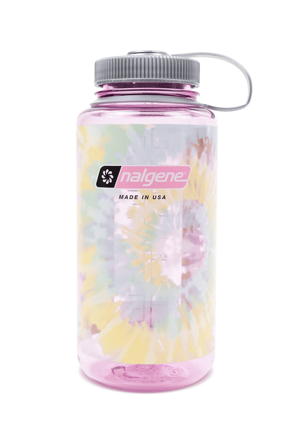Nalgene product view: 32oz Wide Mouth Tie-Dye Print Bottles V5 — 32oz Wide Mouth Tie-Dye Print Bottles