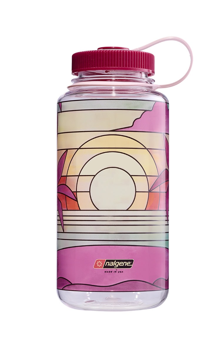 Nalgene product view: 32oz Wide Mouth Stained Glass Print Bottles P2 — 32oz Wide Mouth Stained Glass Print Bottles