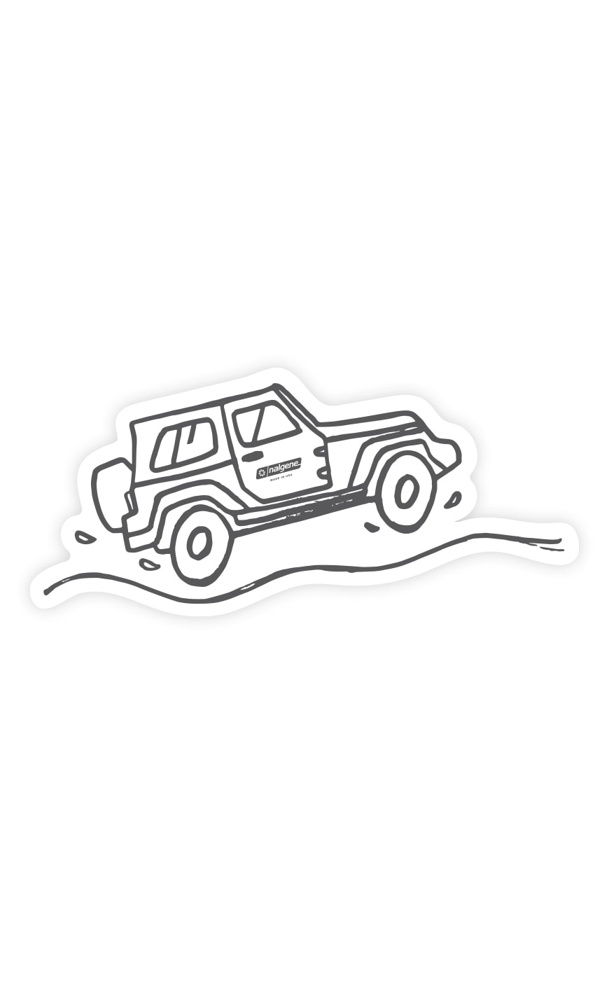 Nalgene product view: SUV Sticker S1 — SUV Sticker