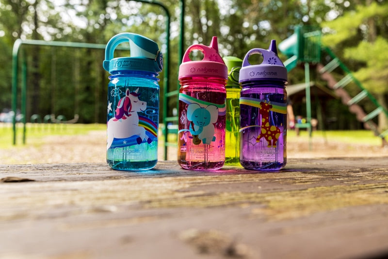 Nalgene product detail: 12oz Kids Grip-N-Gulp with Graphics B1 — 12oz Kids Grip-N-Gulp with Graphics