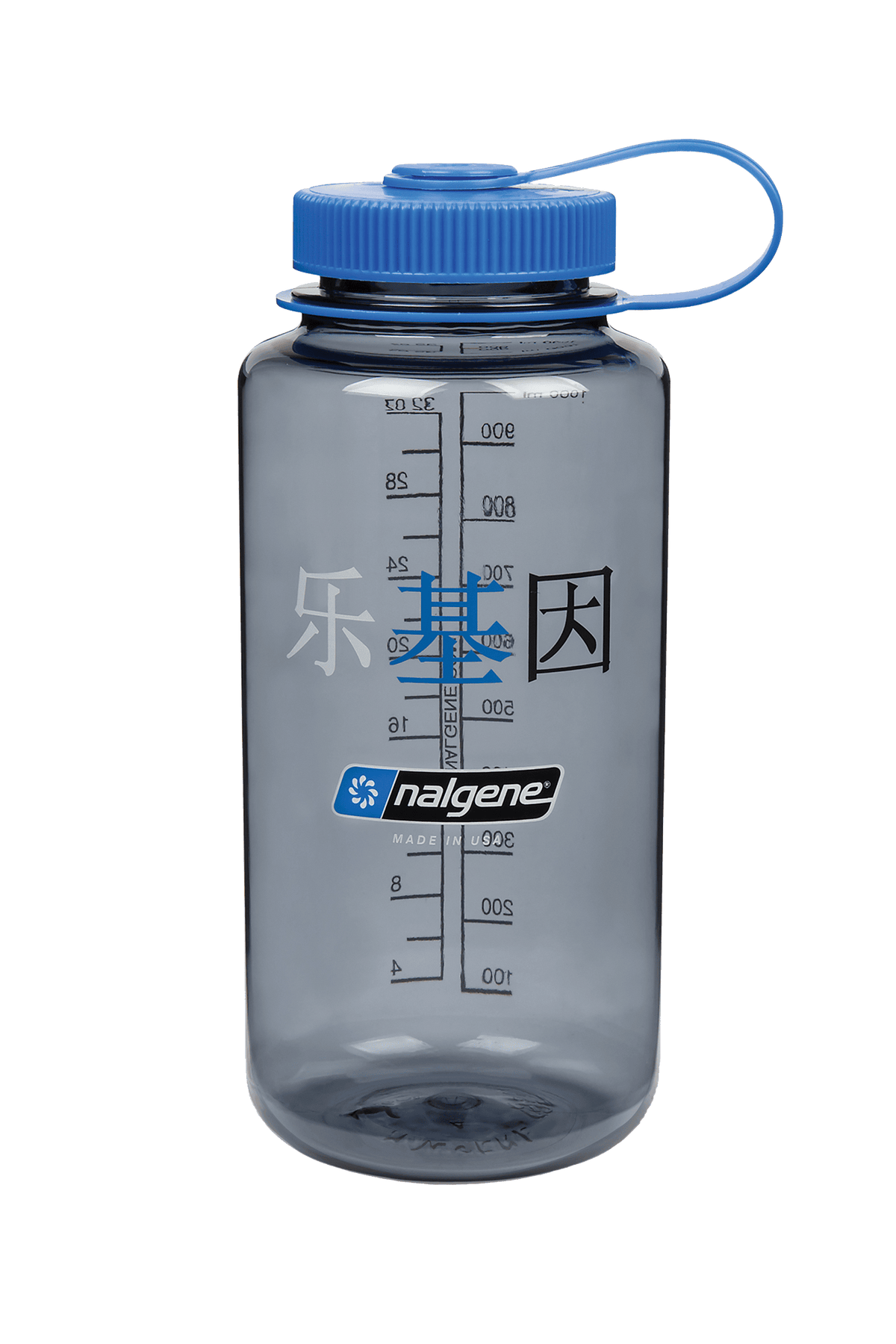 Nalgene product detail: 32oz Wide Mouth “Happy Gene” Bottle C0 — 32oz Wide Mouth “Happy Gene” Bottle