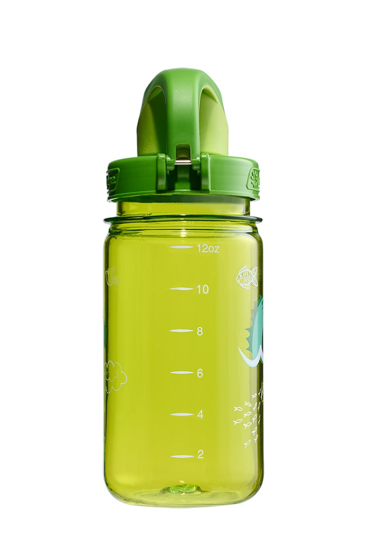 Nalgene product image: 12oz On-The-Fly Kids Lock-Top Bottle with Graphics J3 — 12oz On-The-Fly Kids Lock-Top Bottle with Graphics