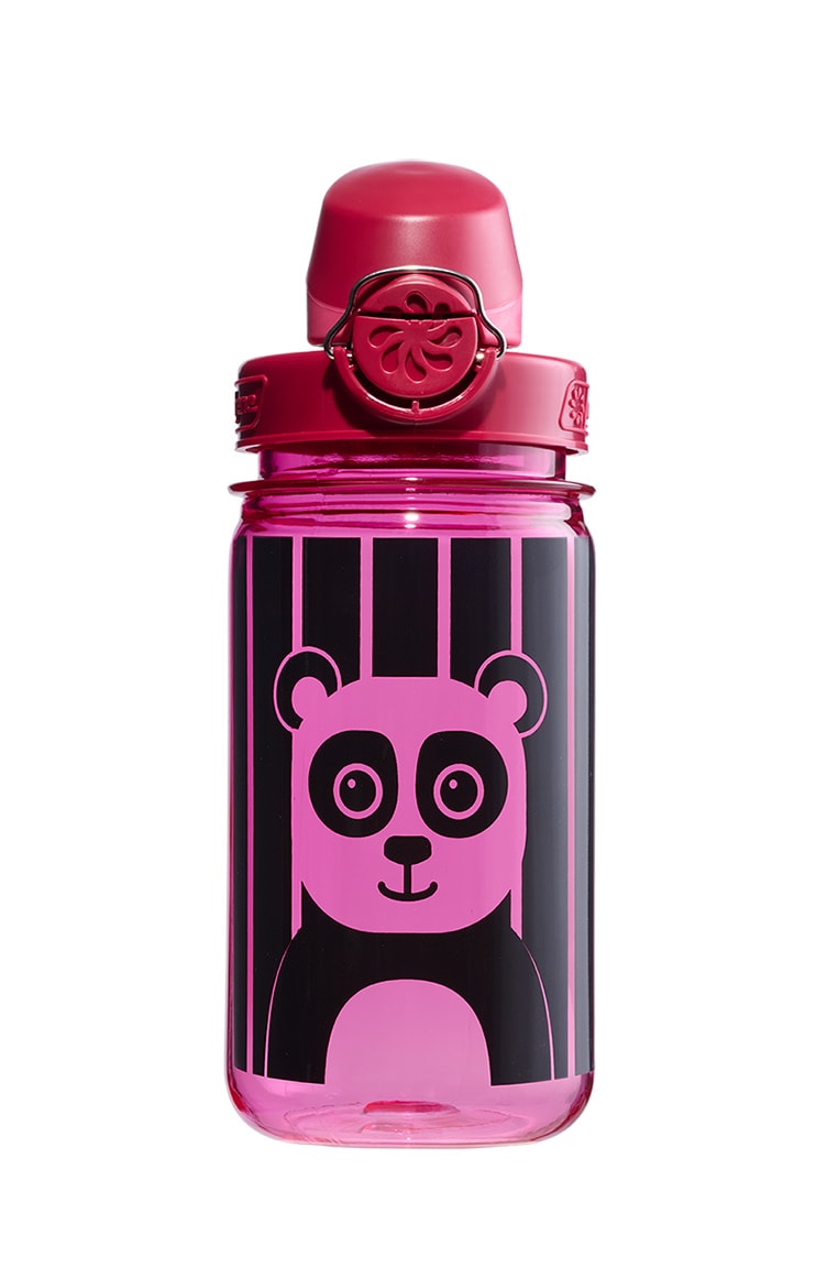Nalgene product detail: 12oz On-The-Fly Kids Lock-Top Bottle with Graphics J3 — 12oz On-The-Fly Kids Lock-Top Bottle with Graphics