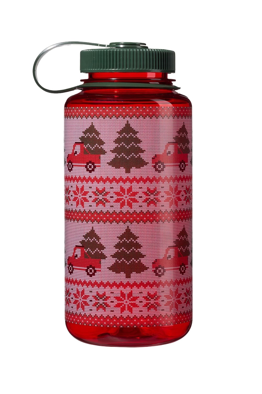 Nalgene product view: 32oz Wide Mouth Ugly Sweater Bottle R7 — 32oz Wide Mouth Ugly Sweater Bottle