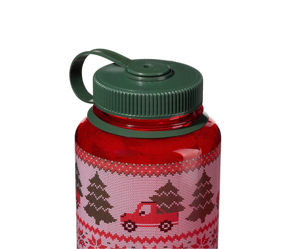Nalgene product view: 32oz Wide Mouth Ugly Sweater Bottle R7 — 32oz Wide Mouth Ugly Sweater Bottle